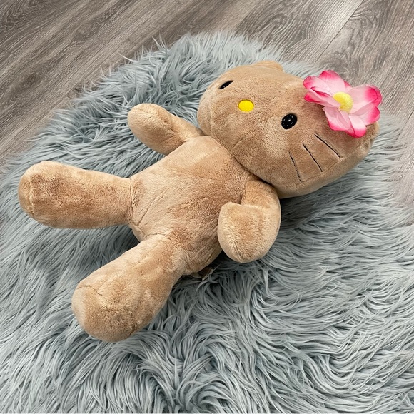 BUILD A BEAR | HELLO KITTY tropical sunkissed tan w/original bow - 07’ release - Picture 6 of 16